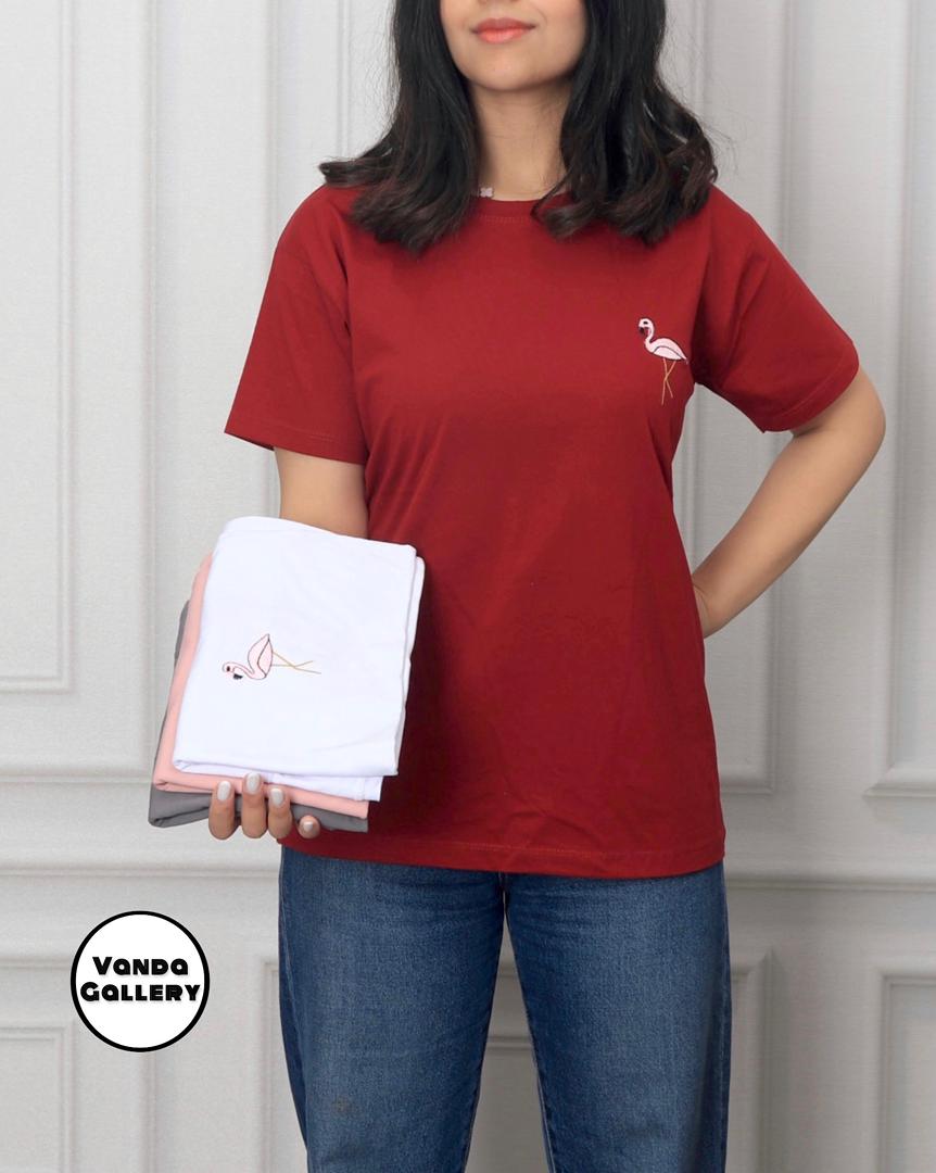 تی شرت فلامینگو🦩(گلدوزی)