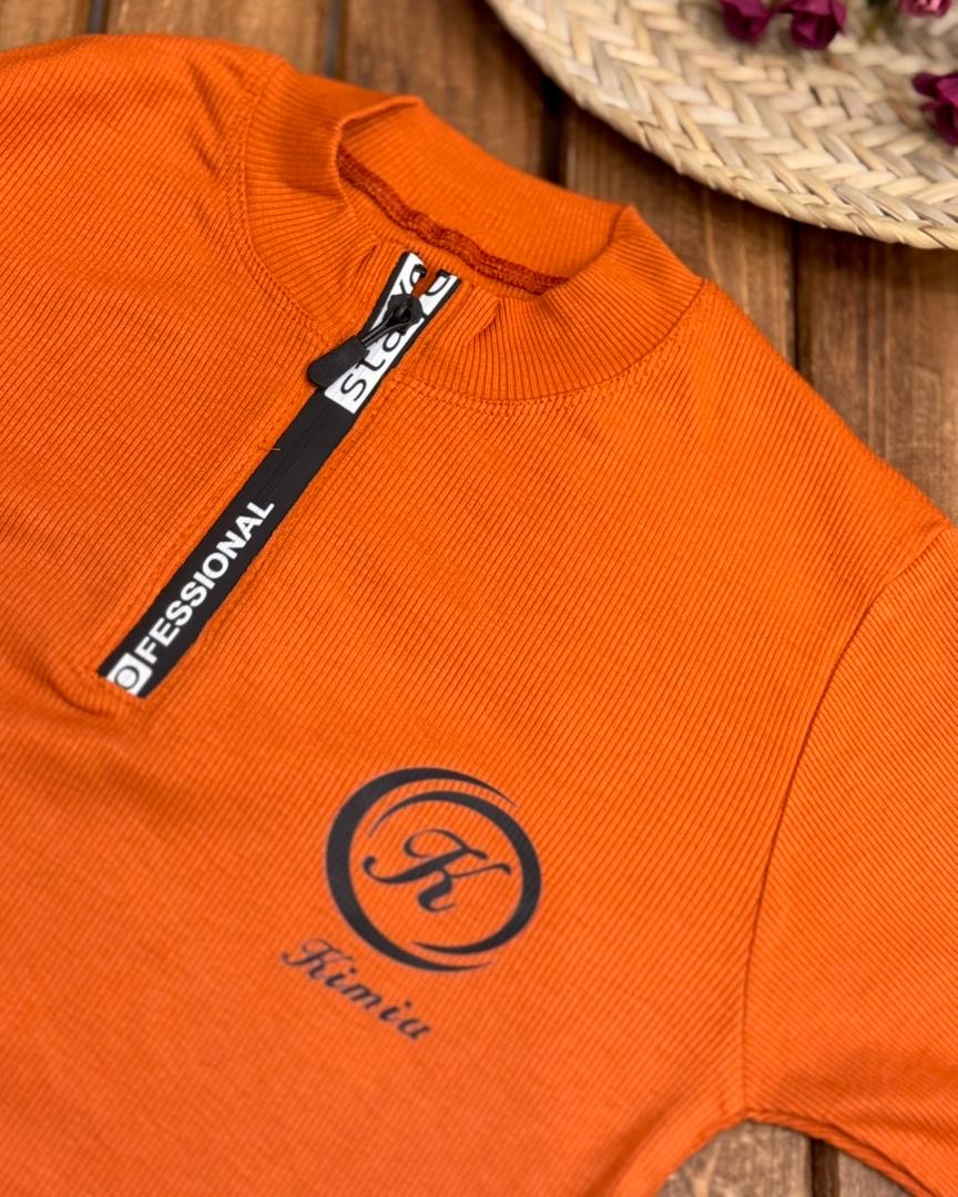 بلوز نیم زیپ