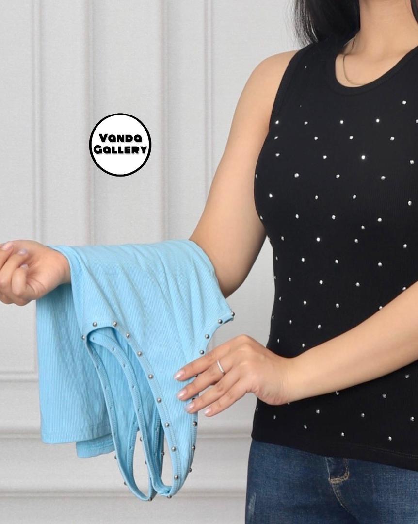 تاپ نگین دار