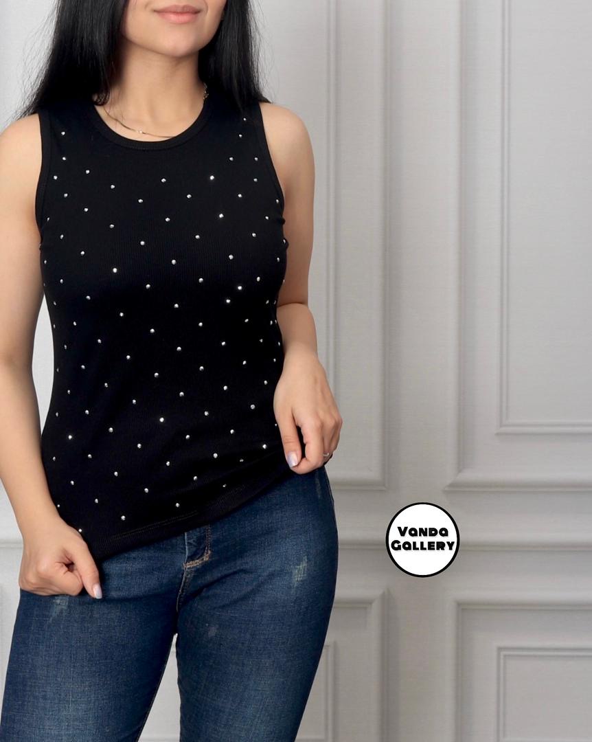 تاپ نگین دار