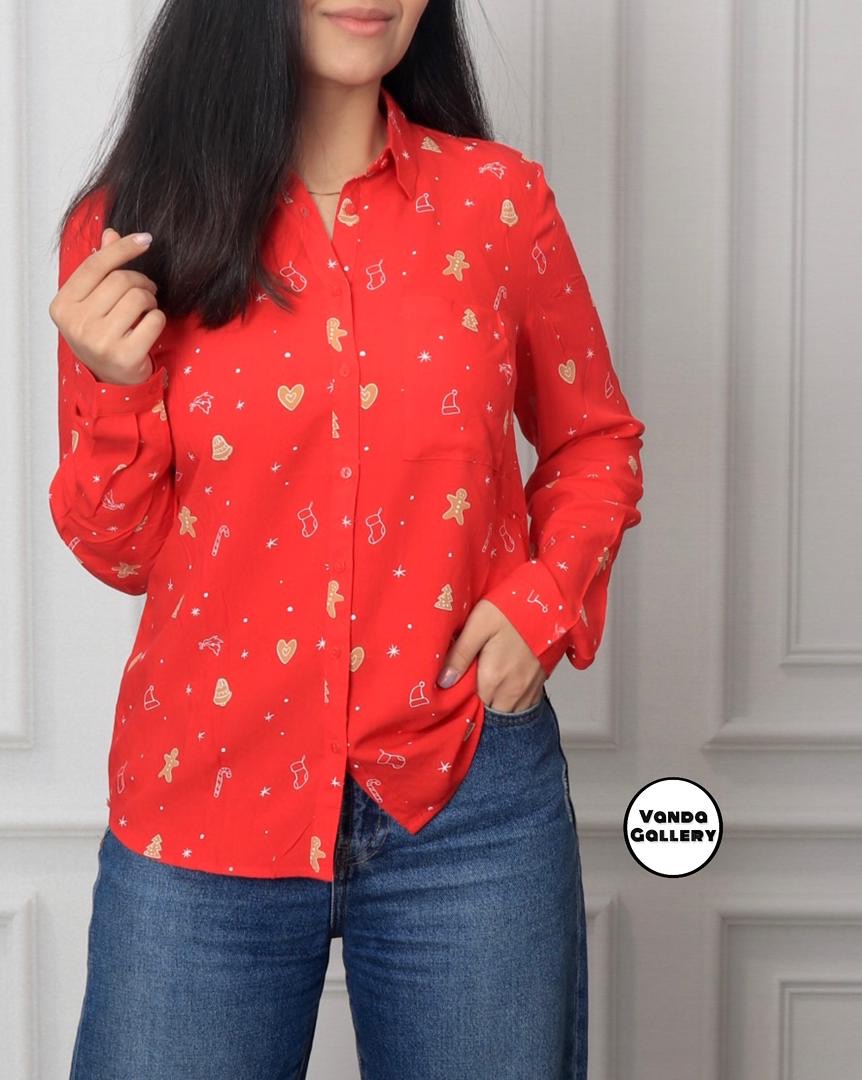 شومیز کریسمسی