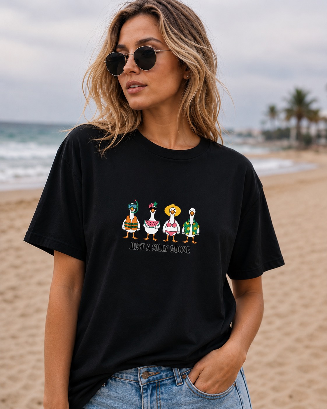 تی شرت باکسی summer