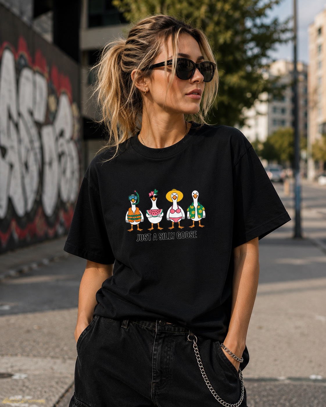 تی شرت باکسی summer