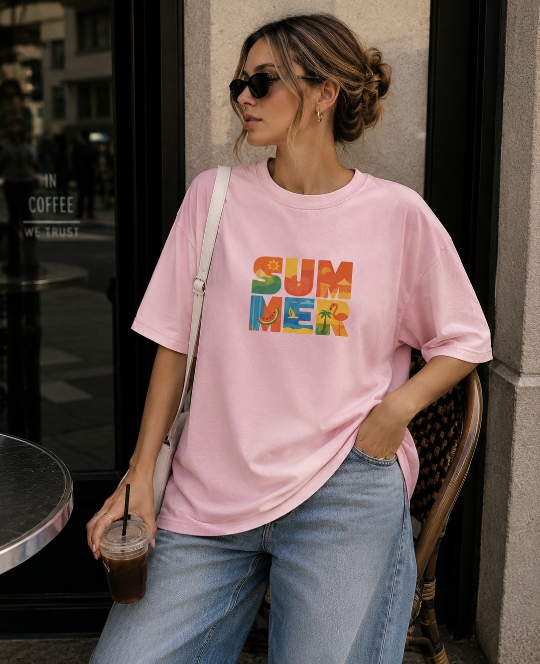 تی شرت باکسی SUN