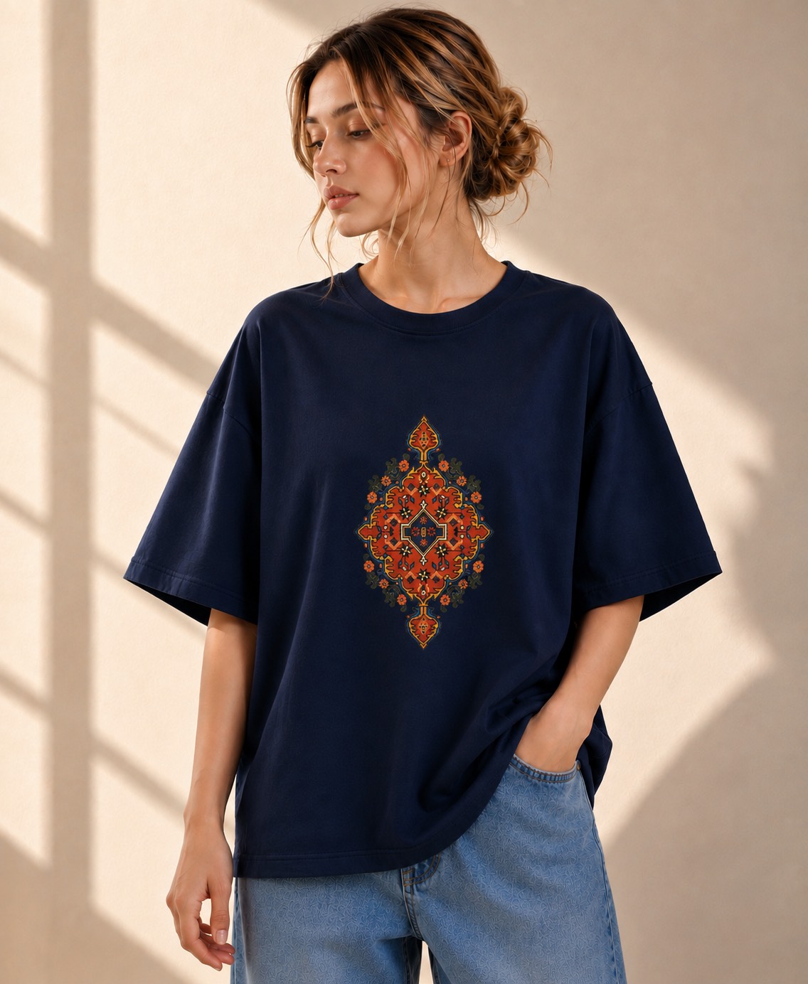 تیشرت باکسی سنتی