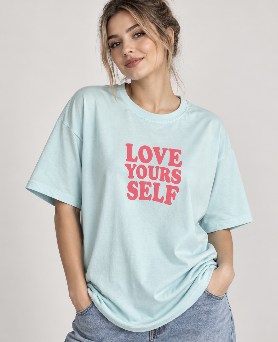 تی شرت باکسی love